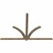 Ekena Millwork Redmond Rough Sawn Timber Gable Bracket, Douglas Fir, 96"W x 64"H x 2"D x 4"F, 16/12 Pitch GBW096X64X0204RED00RDF - alternate 2